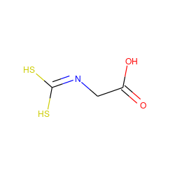 O=C(O)CN=C(S)S ZINC000005828216