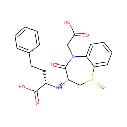 O=C(O)CN1C(=O)[C@@H](N[C@@H](CCc2ccccc2)C(=O)O)C[S@@+]([O-])c2ccccc21 ZINC000029317639