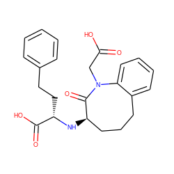 O=C(O)CN1C(=O)[C@H](N[C@@H](CCc2ccccc2)C(=O)O)CCCc2ccccc21 ZINC000029311882