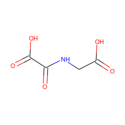 O=C(O)CNC(=O)C(=O)O ZINC000001534133