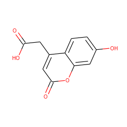 O=C(O)Cc1cc(=O)oc2cc(O)ccc12 ZINC000000153920