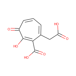 O=C(O)Cc1cccc(=O)c(O)c1C(=O)O ZINC000001662520