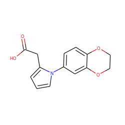 O=C(O)Cc1cccn1-c1ccc2c(c1)OCCO2 ZINC000028825662