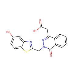 O=C(O)Cc1nn(Cc2nc3cc(O)ccc3s2)c(=O)c2ccccc12 ZINC000013860747