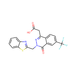 O=C(O)Cc1nn(Cc2nc3ccccc3s2)c(=O)c2cc(C(F)(F)F)ccc12 ZINC000013860801