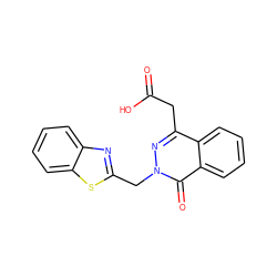 O=C(O)Cc1nn(Cc2nc3ccccc3s2)c(=O)c2ccccc12 ZINC000012343979