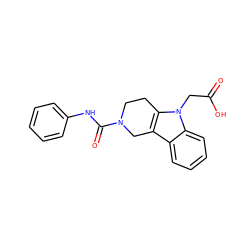 O=C(O)Cn1c2c(c3ccccc31)CN(C(=O)Nc1ccccc1)CC2 ZINC000096271107