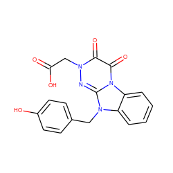 O=C(O)Cn1nc2n(Cc3ccc(O)cc3)c3ccccc3n2c(=O)c1=O ZINC000049046009