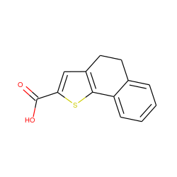 O=C(O)c1cc2c(s1)-c1ccccc1CC2 ZINC000000069806