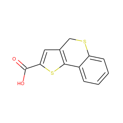 O=C(O)c1cc2c(s1)-c1ccccc1SC2 ZINC000032919133