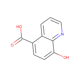 O=C(O)c1ccc(O)c2ncccc12 ZINC000005933707