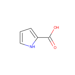 O=C(O)c1ccc[nH]1 ZINC000000158648