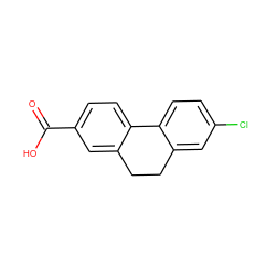 O=C(O)c1ccc2c(c1)CCc1cc(Cl)ccc1-2 ZINC000027550894