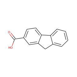 O=C(O)c1ccc2c(c1)Cc1ccccc1-2 ZINC000001037162