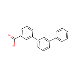 O=C(O)c1cccc(-c2cccc(-c3ccccc3)c2)c1 ZINC000114703827