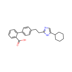 O=C(O)c1ccccc1-c1ccc(CCc2ncc(C3CCCCC3)[nH]2)cc1 ZINC000049114401