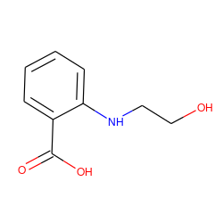 O=C(O)c1ccccc1NCCO ZINC000003246492