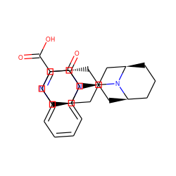 O=C(O)c1nc2ccccc2n([C@@H]2C[C@@H]3CCC[C@H](C2)N3C2C[C@H]3CCC[C@H](C2)C3)c1=O ZINC000100617102