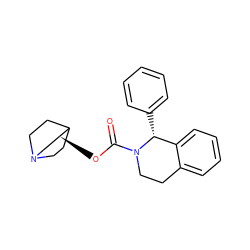 O=C(O[C@@H]1CN2CCC1CC2)N1CCc2ccccc2[C@H]1c1ccccc1 ZINC000000602034