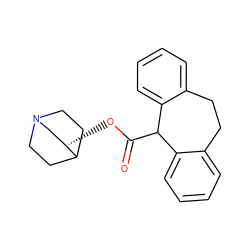 O=C(O[C@H]1CN2CCC1CC2)C1c2ccccc2CCc2ccccc21 ZINC000002017822