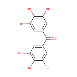 O=C(c1cc(O)c(O)c(Br)c1)c1cc(O)c(O)c(Br)c1 ZINC000064512181