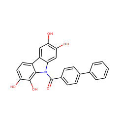 O=C(c1ccc(-c2ccccc2)cc1)n1c2cc(O)c(O)cc2c2ccc(O)c(O)c21 ZINC000003834099