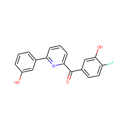 O=C(c1ccc(F)c(O)c1)c1cccc(-c2cccc(O)c2)n1 ZINC001772636527