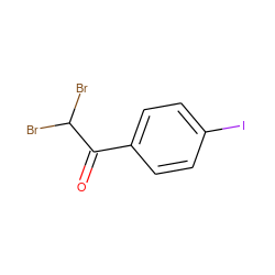 O=C(c1ccc(I)cc1)C(Br)Br ZINC000072109683