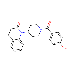 O=C(c1ccc(O)cc1)N1CCC(N2C(=O)CCc3ccccc32)CC1 ZINC000013832032