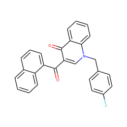 O=C(c1cn(Cc2ccc(F)cc2)c2ccccc2c1=O)c1cccc2ccccc12 ZINC000028864789