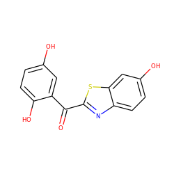 O=C(c1nc2ccc(O)cc2s1)c1cc(O)ccc1O ZINC000095554896