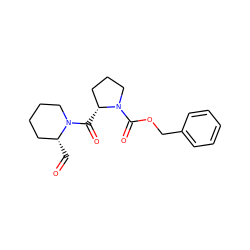 O=C[C@@H]1CCCCN1C(=O)[C@@H]1CCCN1C(=O)OCc1ccccc1 ZINC000053242884