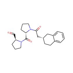 O=C[C@@H]1CCCN1C(=O)[C@@H]1CCCN1C(=O)C[C@H]1CCc2ccccc2C1 ZINC000013737623