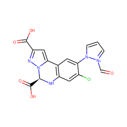 O=C[n+]1cccn1-c1cc2c(cc1Cl)N[C@@H](C(=O)O)n1nc(C(=O)O)cc1-2 ZINC000027327864