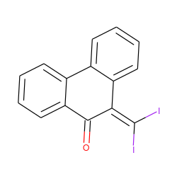 O=C1C(=C(I)I)c2ccccc2-c2ccccc21 ZINC000006019846