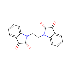 O=C1C(=O)N(CCN2C(=O)C(=O)c3ccccc32)c2ccccc21 ZINC000003130265