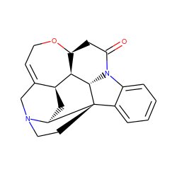 O=C1C[C@@H]2OCC=C3CN4CC[C@]56c7ccccc7N1[C@H]5[C@H]2[C@H]3C[C@H]46 ZINC000000119434