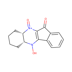 O=C1C2=C(c3ccccc31)N(O)[C@@H]1CCCC[C@@H]1[N+]2=O ZINC000334157331