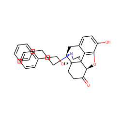 O=C1CC[C@@]2(OCCCc3ccccc3)[C@H]3Cc4ccc(O)c5c4[C@@]2(CCN3CCc2ccccc2)[C@H]1O5 ZINC000013518090