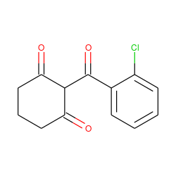 O=C1CCCC(=O)C1C(=O)c1ccccc1Cl ZINC000100821158