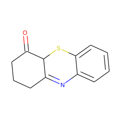 O=C1CCCC2=Nc3ccccc3SC12 ZINC000100381889