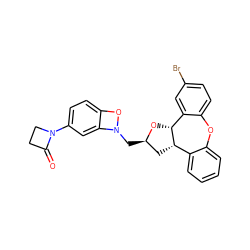 O=C1CCN1c1ccc2on(C[C@@H]3C[C@H]4c5ccccc5Oc5ccc(Br)cc5[C@H]4O3)c2c1 ZINC000028525165