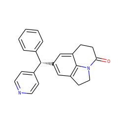 O=C1CCc2cc([C@@H](c3ccccc3)c3ccncc3)cc3c2N1CC3 ZINC000095595015