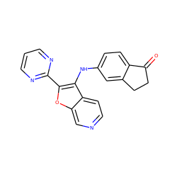 O=C1CCc2cc(Nc3c(-c4ncccn4)oc4cnccc34)ccc21 ZINC000034891451