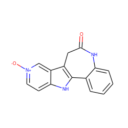 O=C1Cc2c([nH]c3cc[n+]([O-])cc23)-c2ccccc2N1 ZINC000071280977