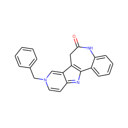 O=C1Cc2c3cn(Cc4ccccc4)ccc-3nc2-c2ccccc2N1 ZINC000169724837