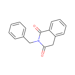 O=C1Cc2ccccc2C(=O)N1Cc1ccccc1 ZINC000001387652