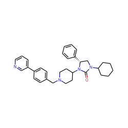 O=C1N(C2CCCCC2)C[C@@H](c2ccccc2)N1C1CCN(Cc2ccc(-c3cccnc3)cc2)CC1 ZINC000096285445