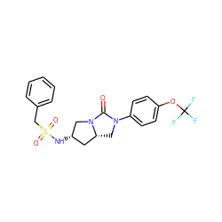 O=C1N(c2ccc(OC(F)(F)F)cc2)C[C@@H]2C[C@H](NS(=O)(=O)Cc3ccccc3)CN12 ZINC000096168552