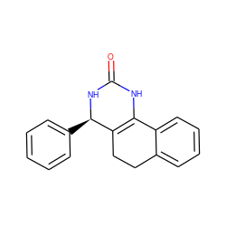 O=C1NC2=C(CCc3ccccc32)[C@@H](c2ccccc2)N1 ZINC000009331138